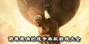 俯視視角的戰爭單機游戲大全