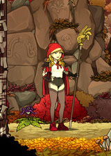 猩紅色的兜帽和邪惡的木頭中文版