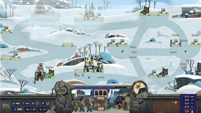 觸摸式故事：策略打字中文版