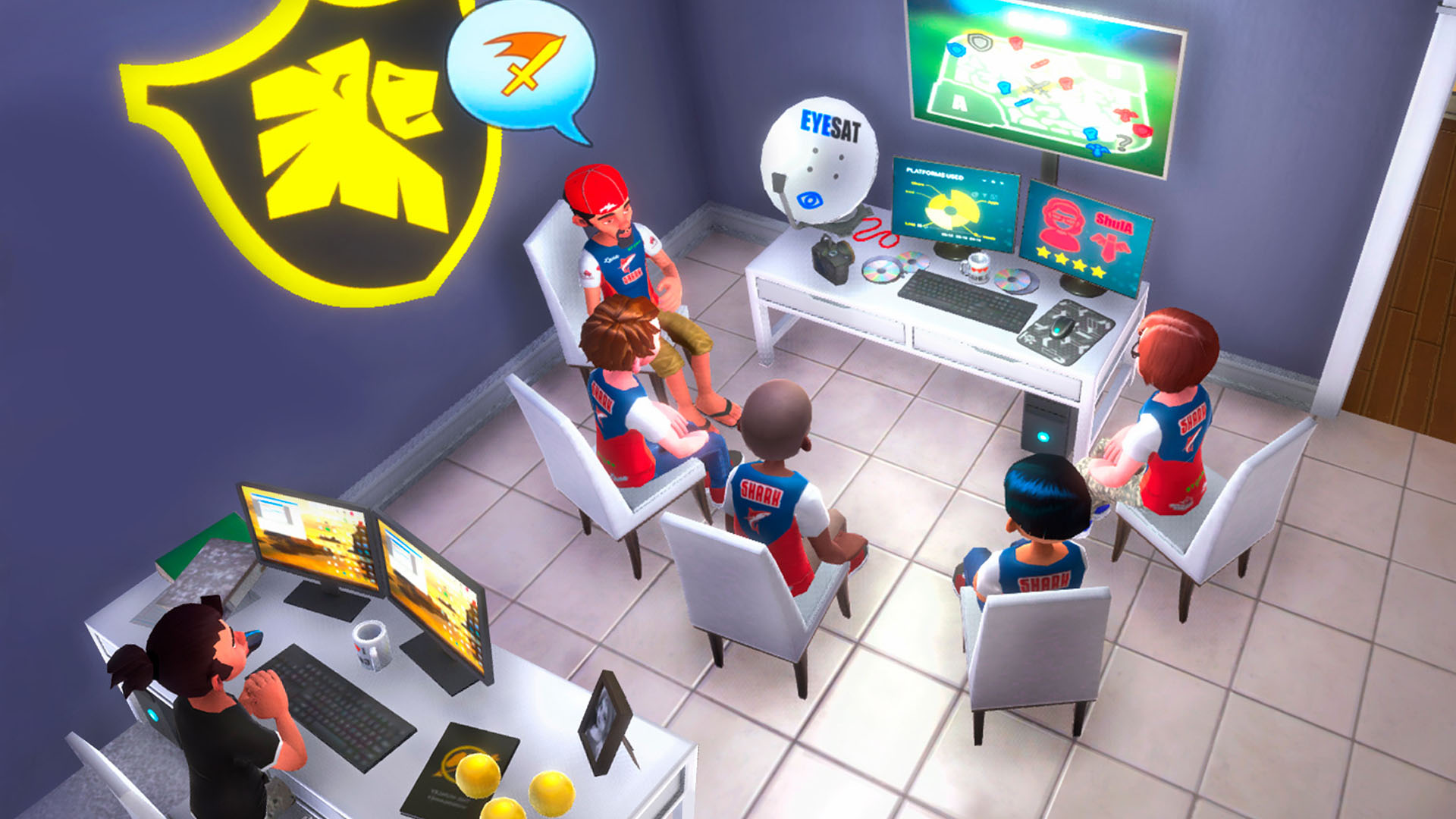 電競選手的生活