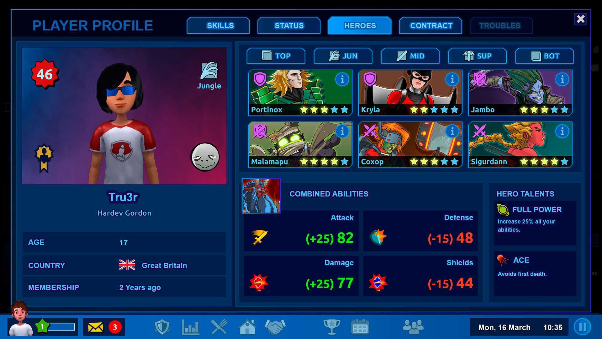 電競選手的生活