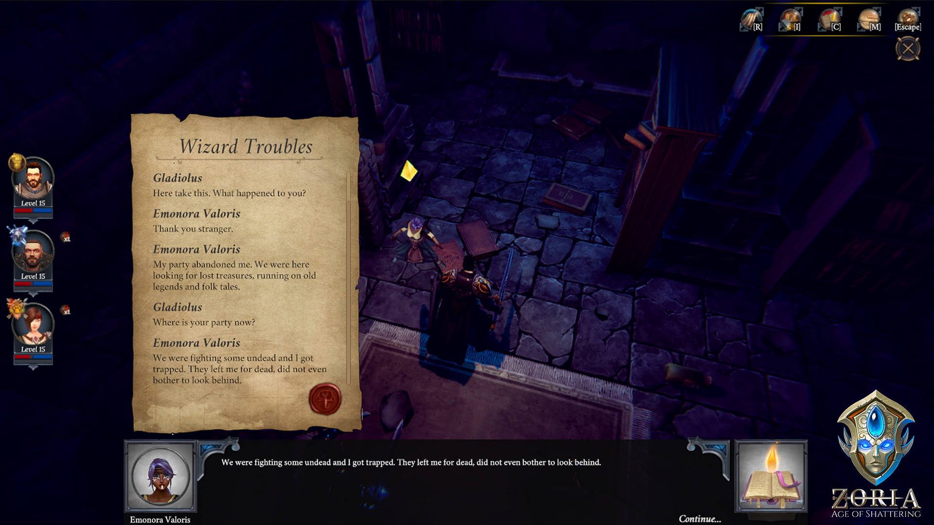 佐里亞：粉碎的時代中文版