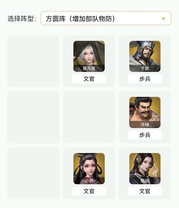 《臥龍吟2》許諸陣容搭配組合一覽