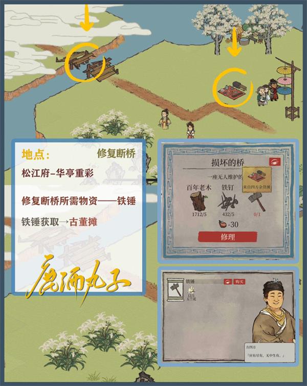 《江南百景圖》松江探險(xiǎn)第二章華亭重彩通關(guān)全流程分享