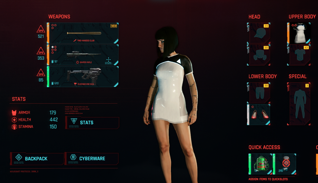 《賽博朋克2077》底特律卡拉服裝MOD