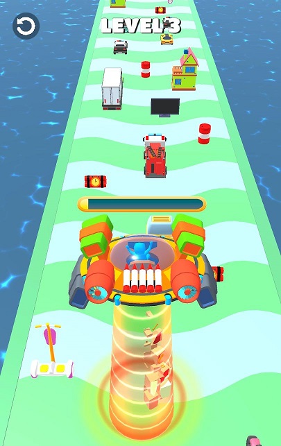 飛碟收集跑