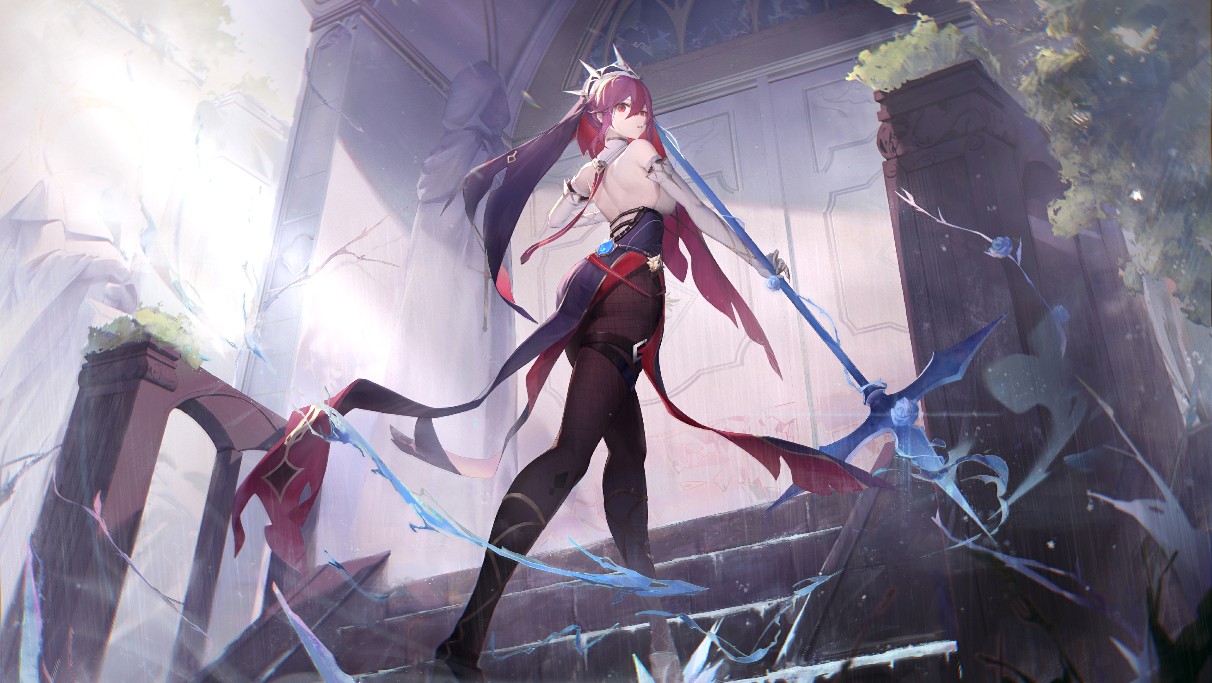《Wallpaper Engine》原神羅莎莉亞同人精美繪圖動態(tài)壁紙