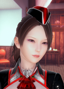《AI少女》黑色馬尾性感制服空姐MOD