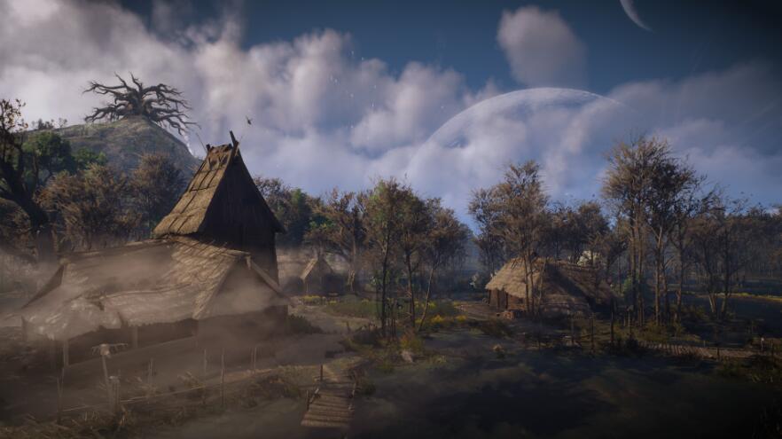 《巫師3次世代版》全境迪迪維特沙漠天空MOD