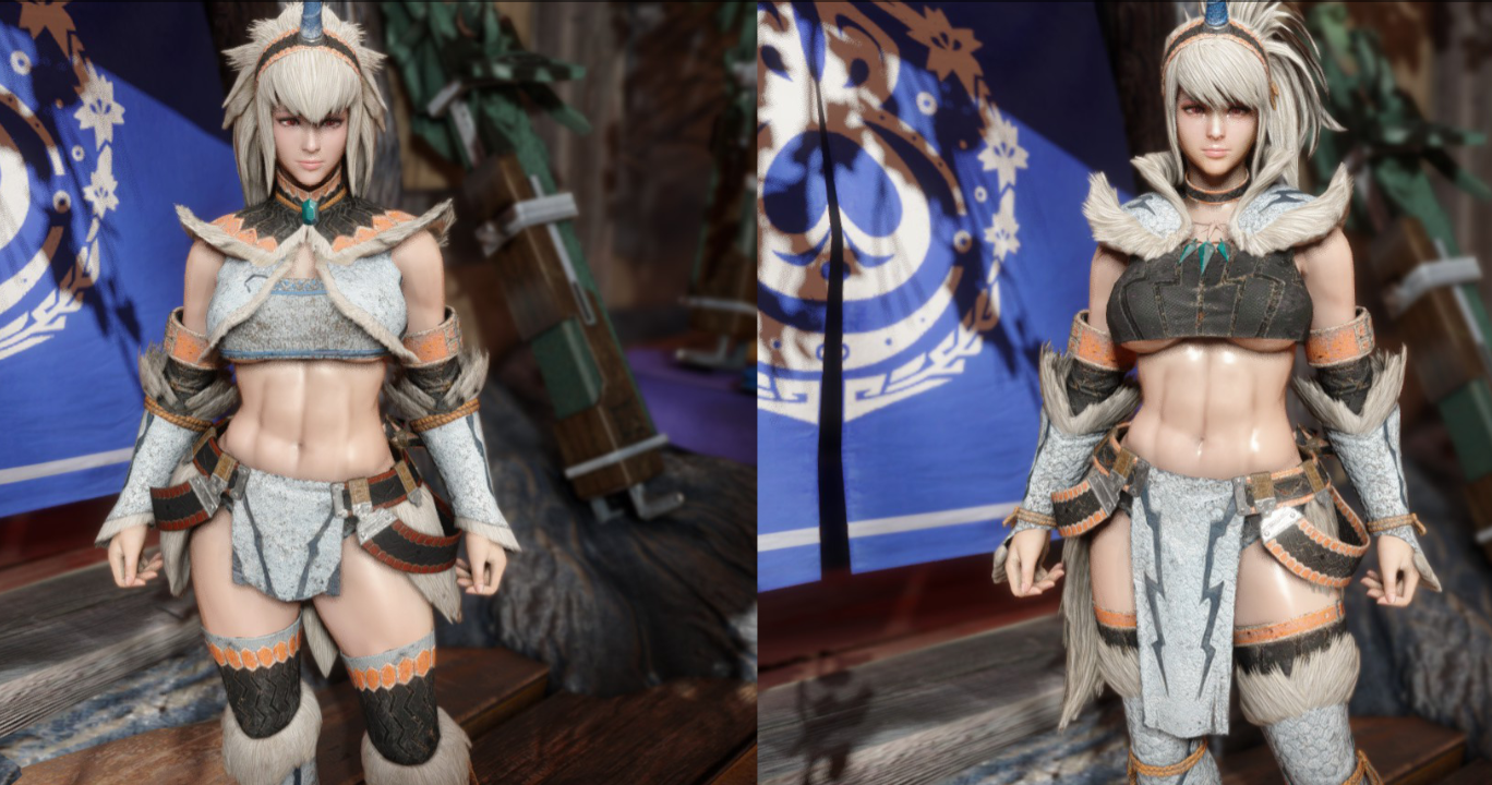《怪物獵人崛起：曙光》EBB性感麒麟套裝MOD
