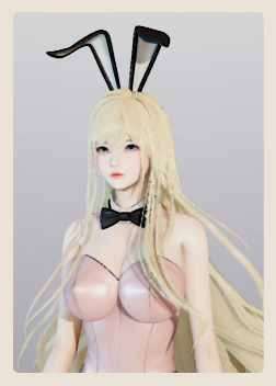 《AI少女》呆萌長發兔耳女仆MOD