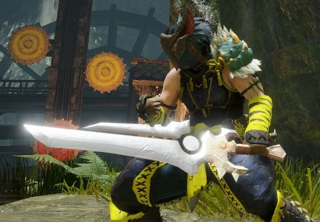 《怪物獵人崛起：曙光》玩家獲得魔獸世界瓦王劍MOD