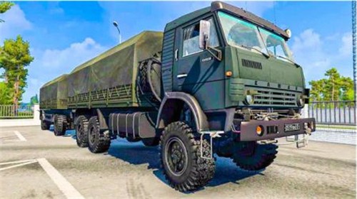 軍隊(duì)貨車駕駛3D