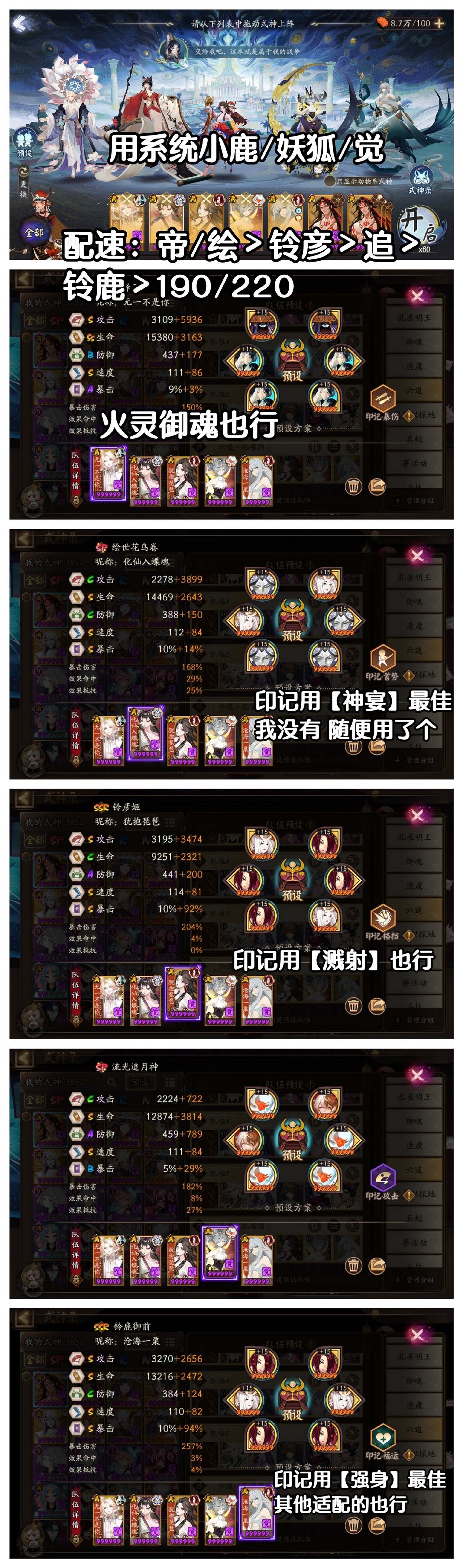 《陰陽師》六道之門孔雀國陣容推薦