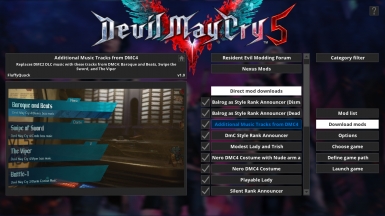 《鬼泣5》MOD管理工具FluffyModManagerv3.000