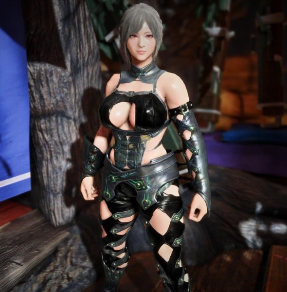 《怪物獵人：崛起》性感溟波龍α套裝MOD