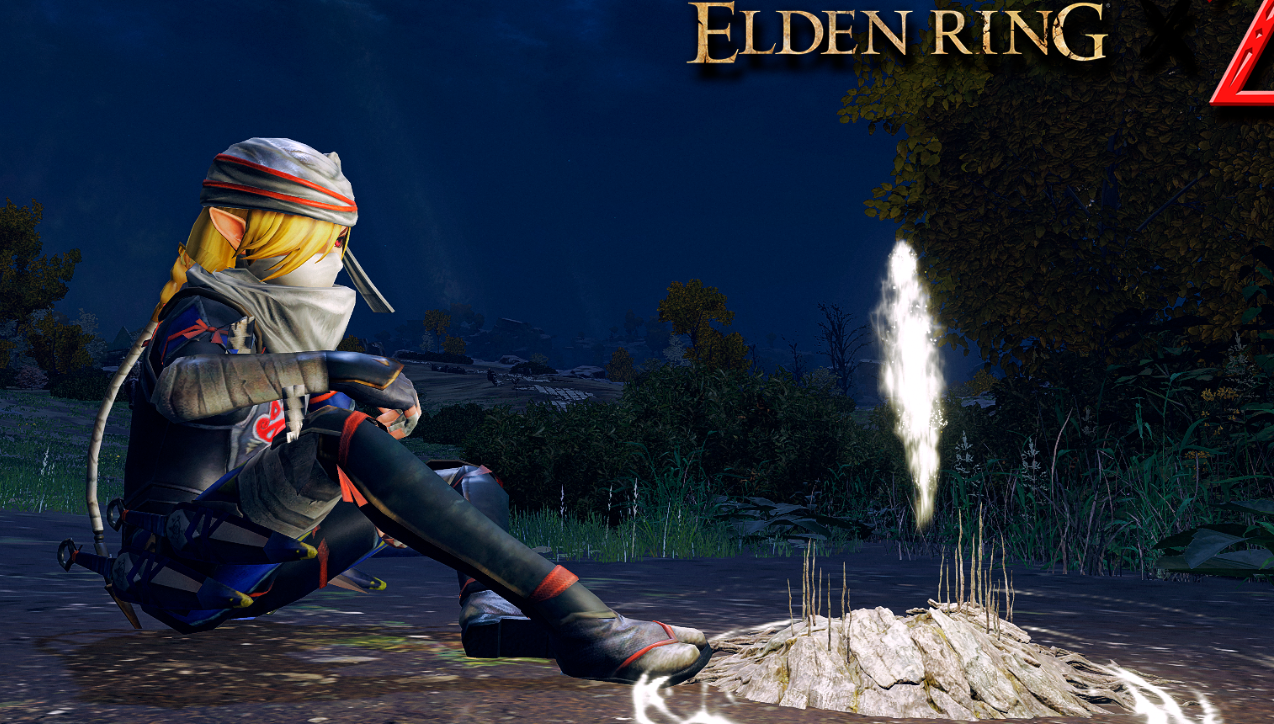 《艾爾登法環》塞爾達希克替換布萊澤套MOD
