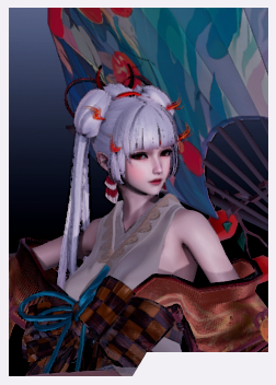 《AI少女》白色雙馬尾古風紅衣小姐姐MOD