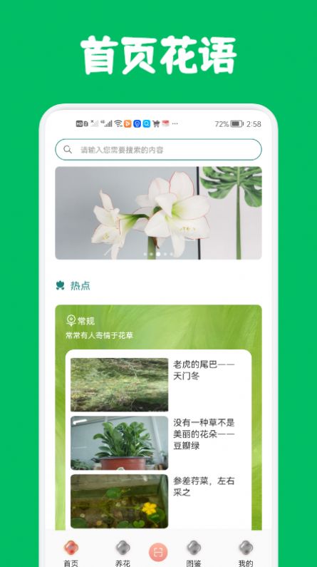 識花養花