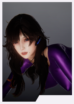 《AI少女》氣質黑發紫衣御姐MOD