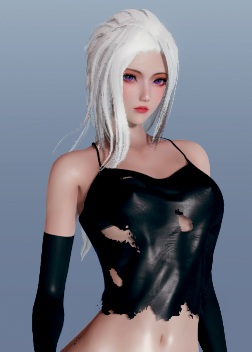 《AI少女》破損皮衣白發(fā)繆爾MOD