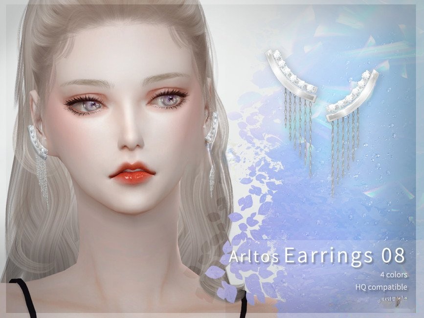 《模擬人生4》流蘇鉆石耳環(huán)MOD