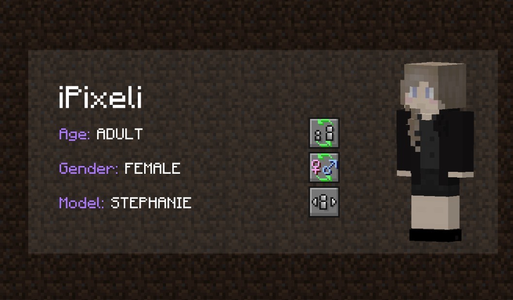 《我的世界》1.16.5年齡性別自定義MOD