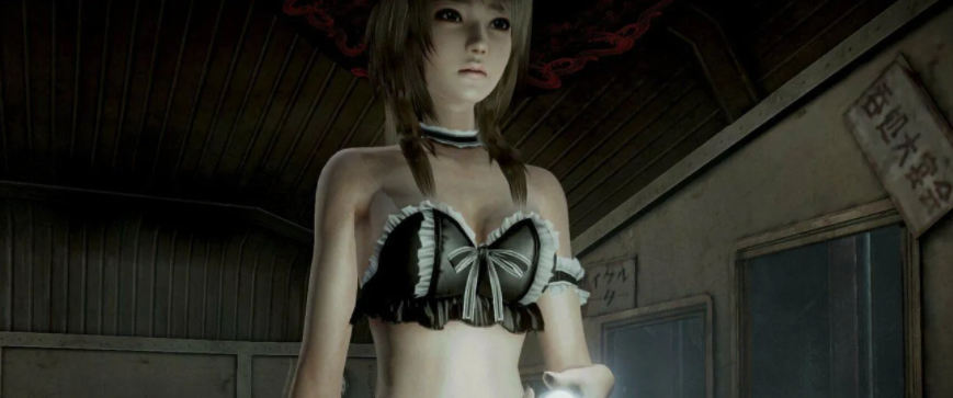 《零：濡鴉之巫女》夕莉性感濕潤蕾絲泳裝MOD