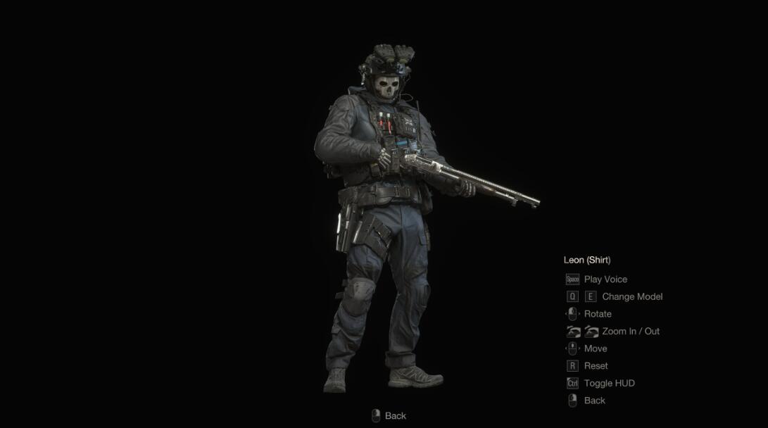 《生化危機4：重制版》COD幽靈夜戰服MOD[正式版]