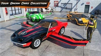 現(xiàn)代飛行汽車模擬器3D