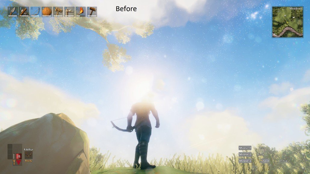 《Valheim：英靈神殿》刪除畫(huà)面污垢效果MOD