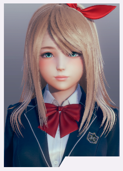 《AI少女》金發藍瞳可愛高中生美少女MOD