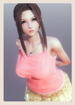《AI少女》最終幻想7重制版愛(ài)麗絲可愛(ài)夏裝MOD