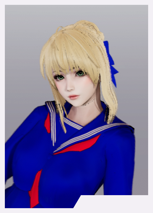 《AI少女》FGO金發美少女阿爾托莉雅MOD