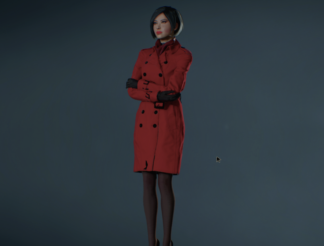 《生化危機2：重制版》艾達蛇蝎美人紅色外套MOD[僅支持舊版本]