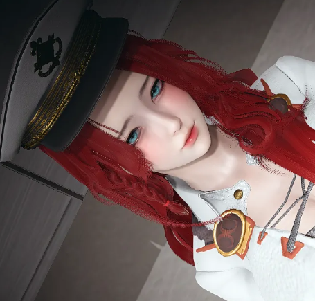 《AI少女》性感水嫩紅發單身女海軍MOD