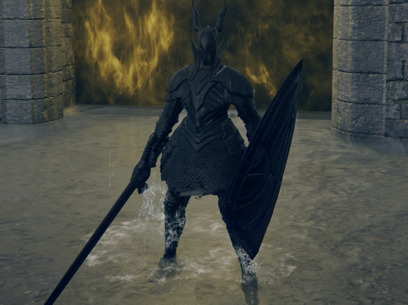 《艾爾登法環》黑暗之魂3黑騎士劍盾MOD
