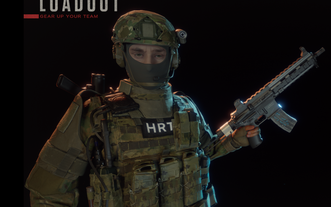 《嚴陣以待》HK416C突擊步槍皮膚MOD