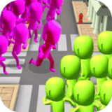 火柴人求生大戰擁擠世界