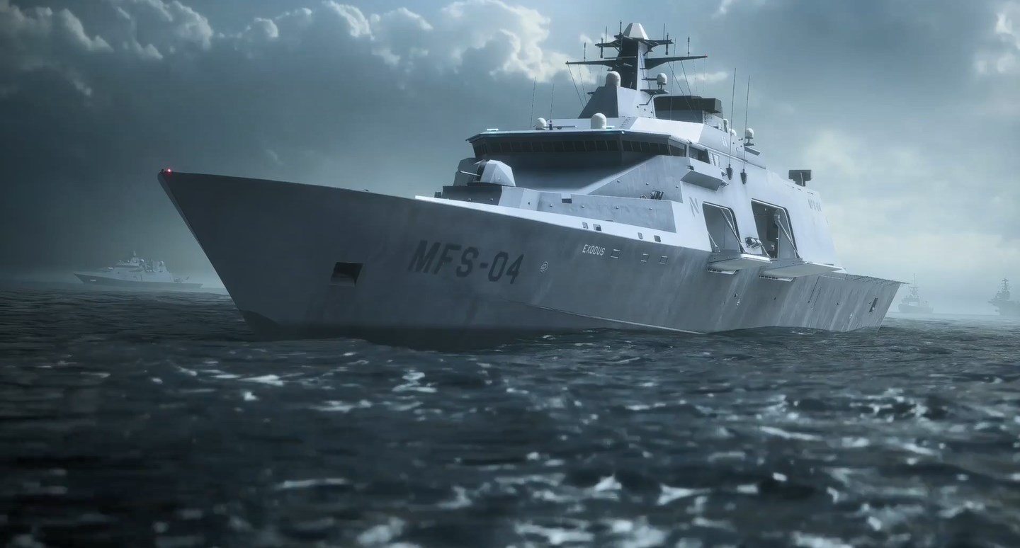 《Wallpaper Engine》戰(zhàn)地風云2042阿利伯克級驅逐艦MFS-04流亡之路壁紙