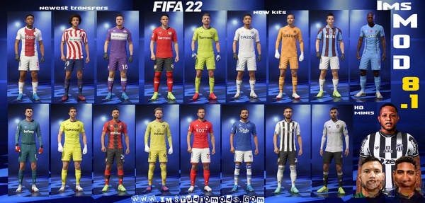 《FIFA 22》IMS圖形綜合大補(bǔ)v8.1.0 [22-23賽季版本]