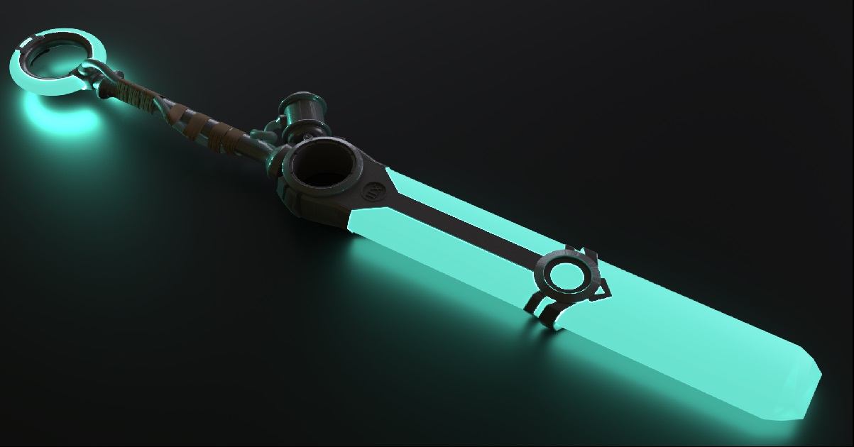 《艾爾登法環》英雄聯盟艾克武器替換棍棒MOD