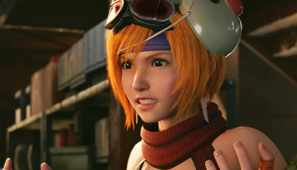 《最終幻想7：重制版》尤菲cos最終幻想10琉庫黑發MOD