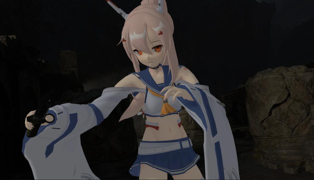 《生化危機(jī)4：重制版》碧藍(lán)航線綾波替換里昂MOD