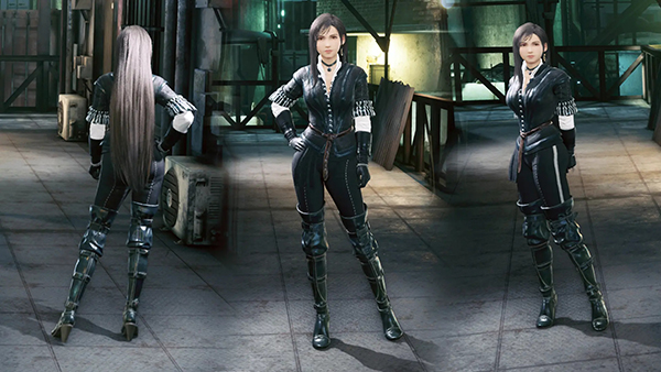 《最終幻想7：重制版》蒂法巫師3葉奈法服飾MOD