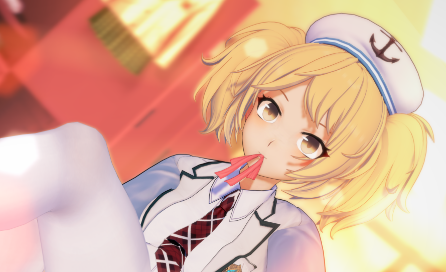 《戀活Sunshine》金發(fā)嬌小雙馬尾美少女MOD