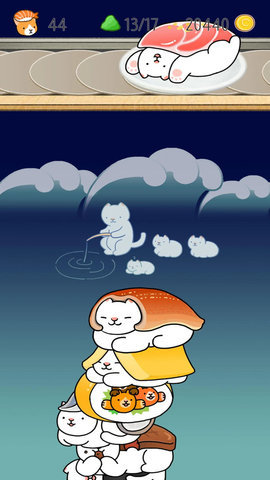 三文魚疊疊樂