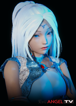 《AI少女》白發冰雪甜美小師妹MOD