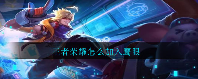 《王者榮耀》加入鷹眼的方法