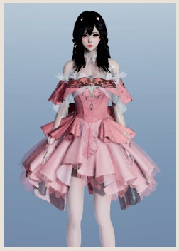 《AI少女》粉紅裙花嫁少女MOD